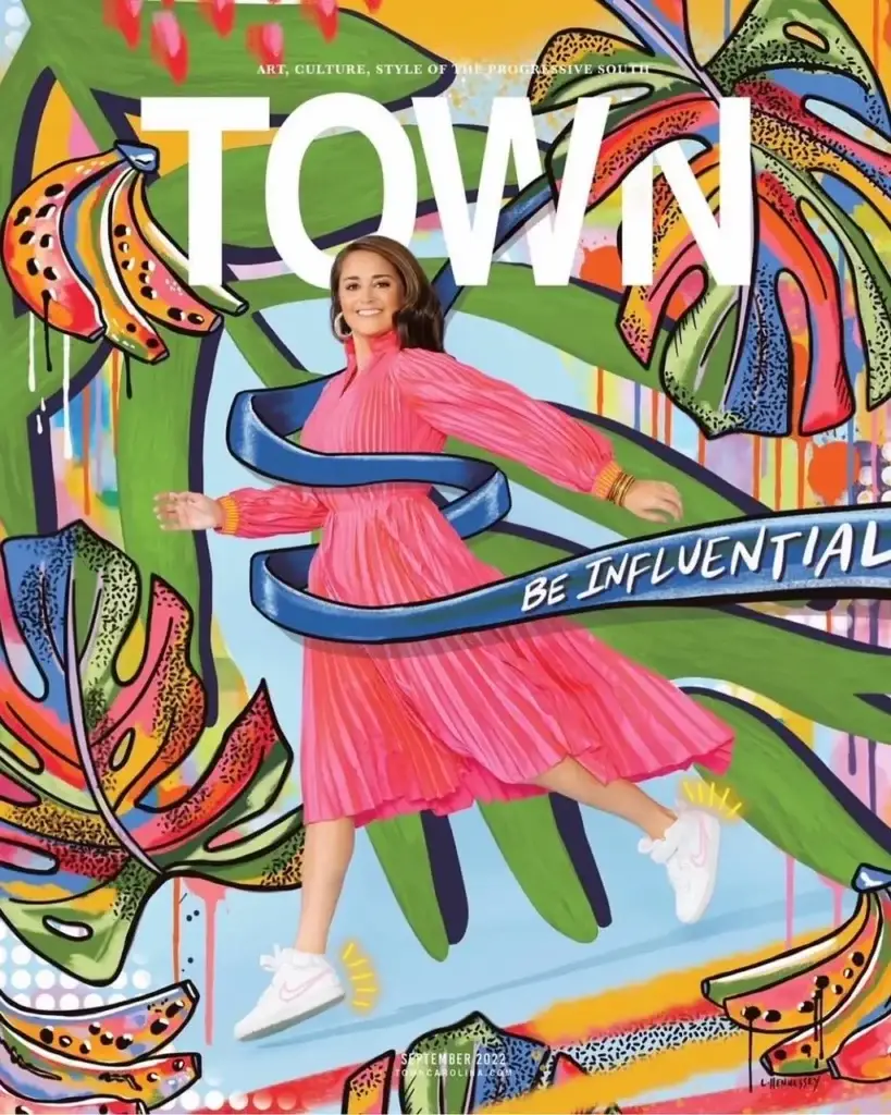 Town magazine cover