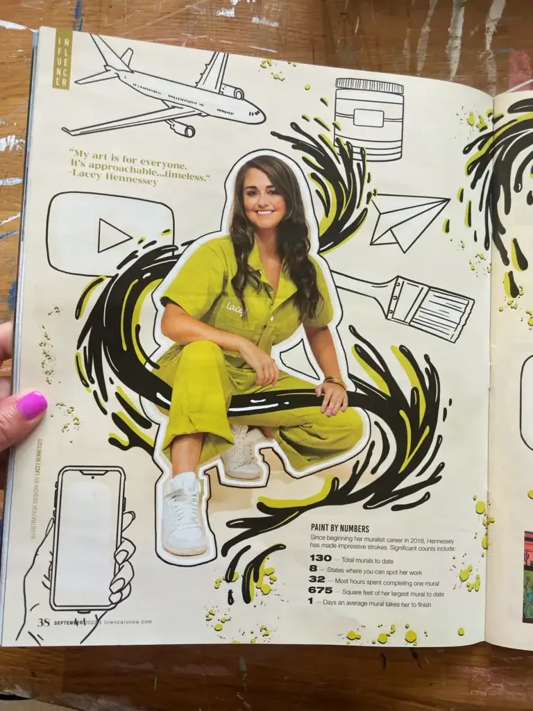 magazine page