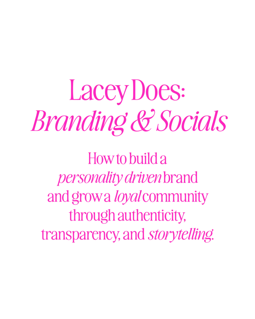 branding and social graphic
